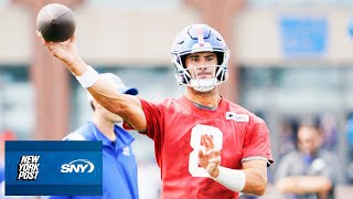 NY Post Sports Columnist Ian O'Connor talks about Giants QB Daniel Jones | SNY