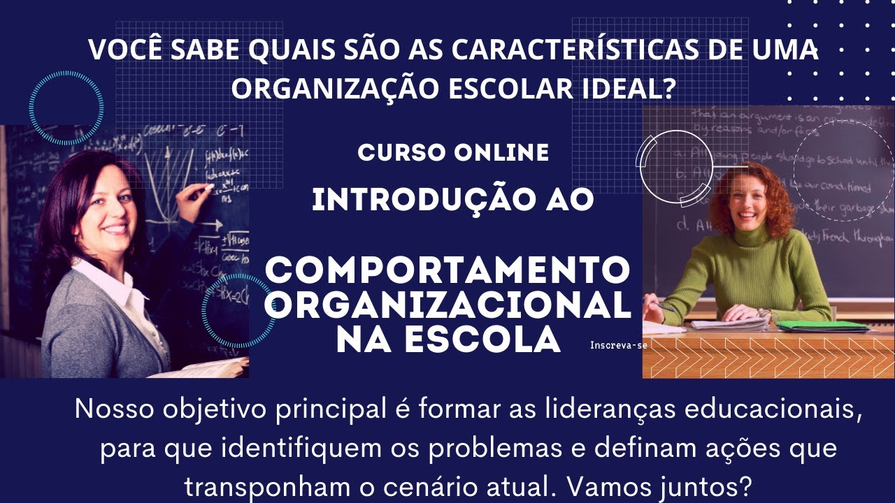 INTRODUÇÃO AO TEMA COMPORTAMENTO ORGANIZACIONAL NA ESCOLA