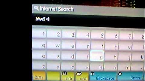 How to delete history on Ps3 on internet search
