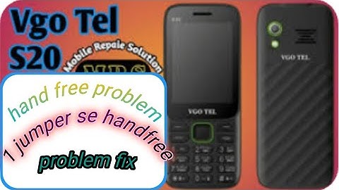 VGO TEL S20 handfree|| how to handfree problem fix||#phone #center