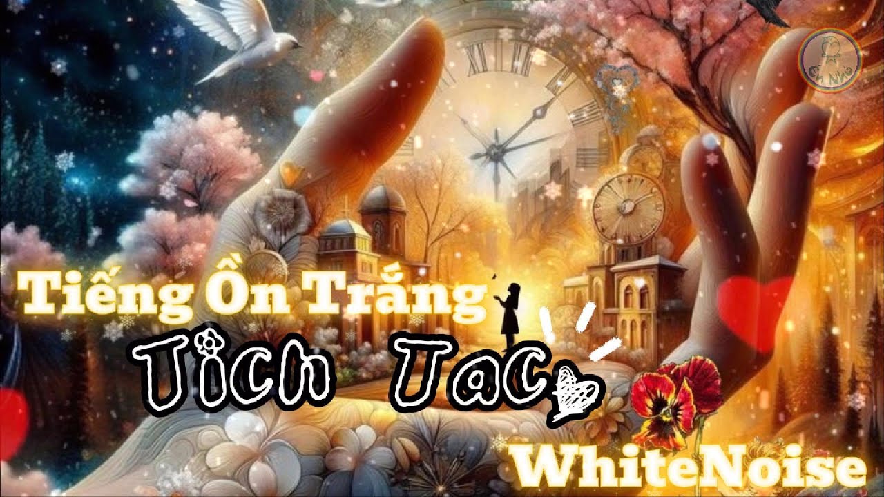 Whitenoise | Ticking Clock Sounds for sleeping | Tiếng Ồn Trắng | Tiếng Đồng Hồ Tích Tắc | Ngủ Ngon