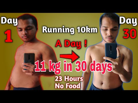 RUNNING 10 KM FOR 30 DAYS CHALLENGE -Epic Body TRANSFORMATION