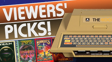 10 Viewer-Recommended Atari Computer Games for THE400 Mini!