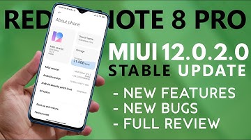 Redmi Note 8 Pro MIUI 12.0.2.0 India Stable OTA Update- Bugs, New Features & More 🔥🔥