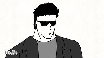 The terminator-short clip/ flipaclip animation