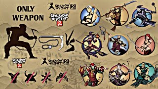 Shadow Fight 2 Only Heavy Kusarigama Vs Challengers