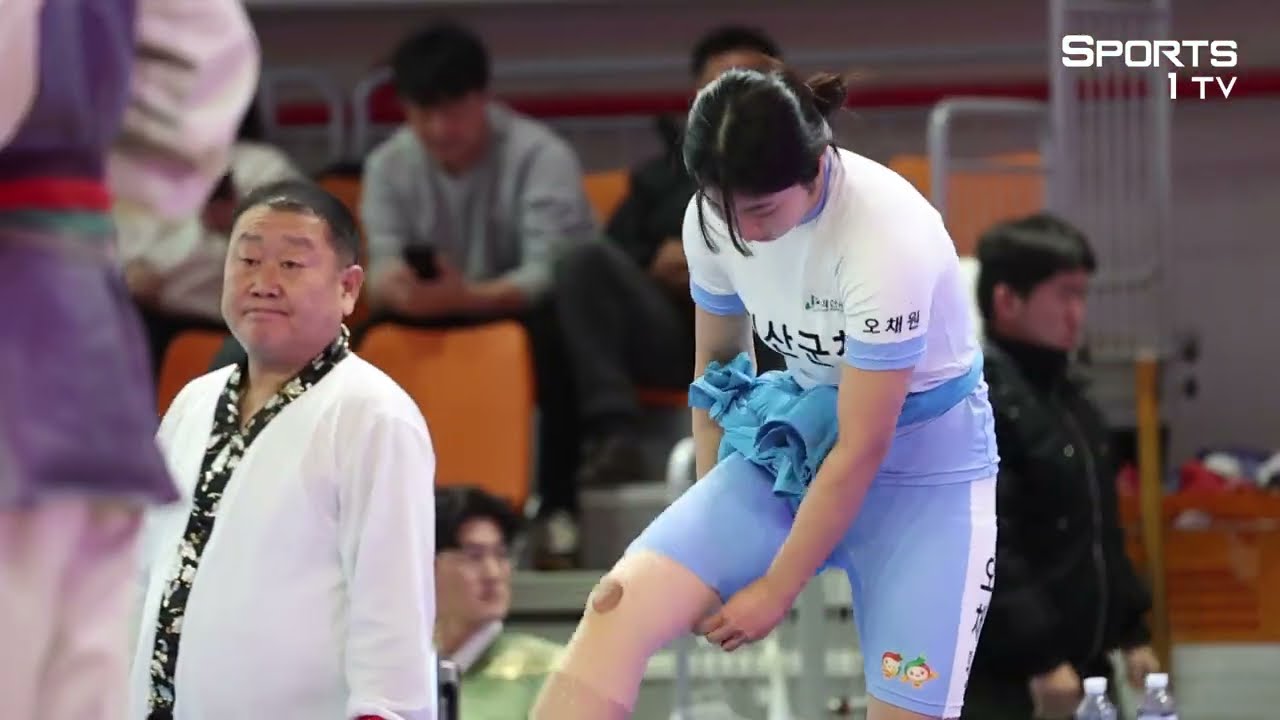 여자씨름 못말리는 오채원