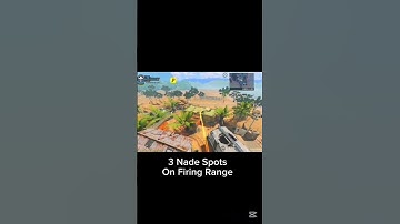 3 NADE SPOTS ON FIRING RANGE CODM #codm #nadespot #firingrange #cool