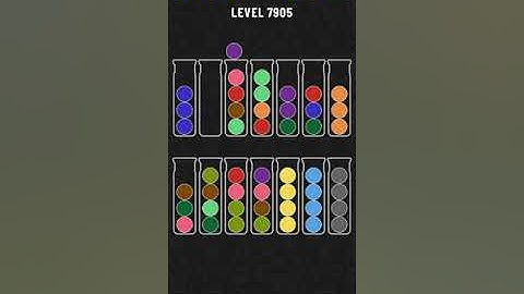 Ball Sort Puzzle Level 7905