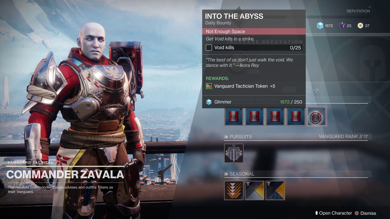 Destiny 2 Opulence Get Vanguard Daily Bounties Trial by Valor Imperial Bounty