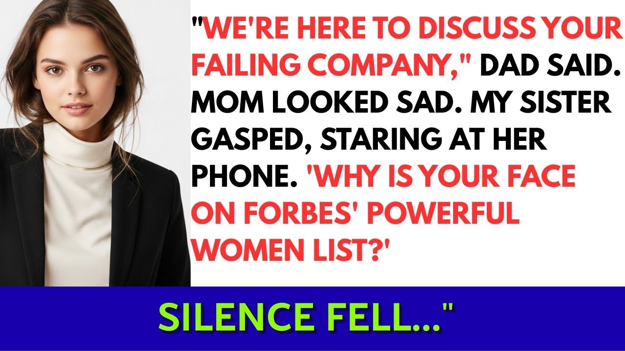 Parents Tried To 'Help' My Business With A Family Meeting—Then They Saw The Forbes Cover