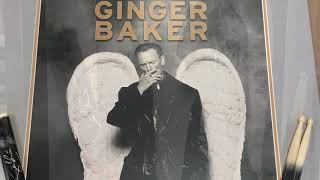 Ginger Baker tribute framing