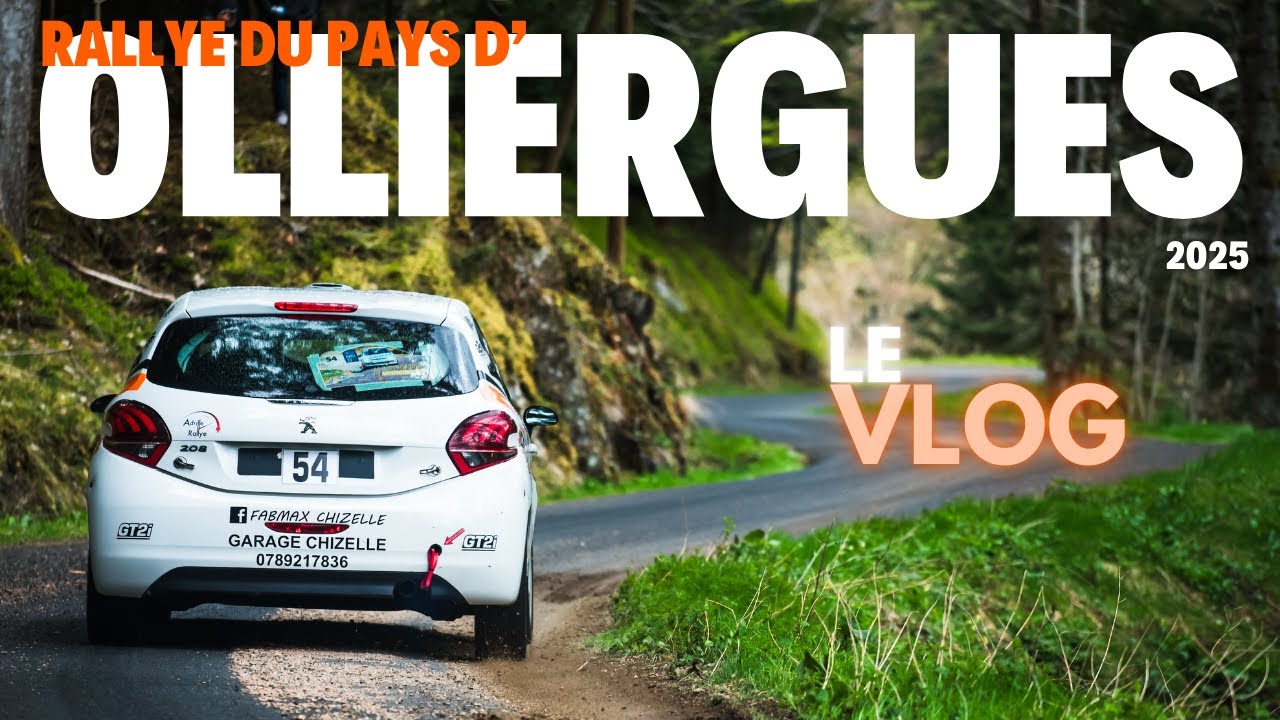 Faire son premier rallye en 208 R2, c'est possible ? Rallye Pays d'Olliergues 2025 - LE VLOG