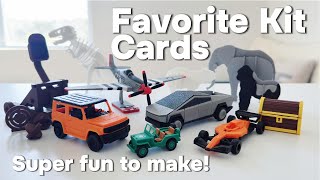 Favorite 3D Printed Kit Cards!