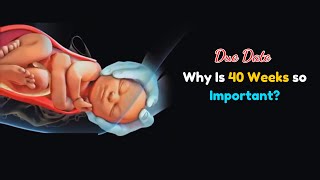 Childbirth at 40 Weeks so Important | 40 Weeks Pregnant