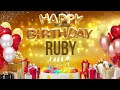 RUBY - Happy Birthday Ruby