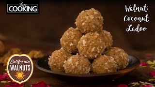 Walnut Coconut Ladoo | Diwali Recipes | Healthy Recipes | Coconut Sweets