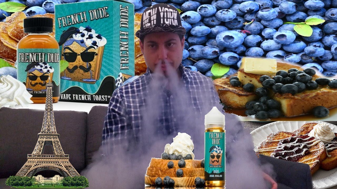 French Dude By Vape Breakfast Classics E-liquid 12 Vape Breakfast Classics  Vape Juice French Dude 120ml