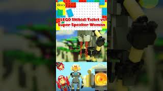 Lego Skibidi Toilet vs Super Speaker Woman Upgraded