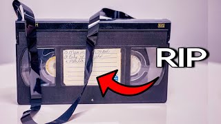 Vhs Tape Repair ** Mold Causing Tape To Stick Together And Rip