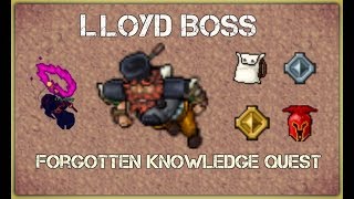 Tibia Lloyd Boss | Forgotten Knowledge Quest | Thais Boss | Energy Portal