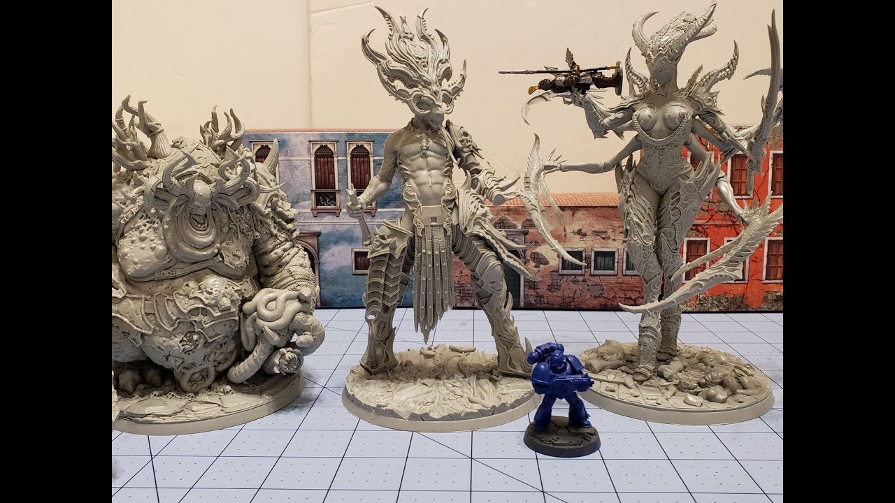 Creature Caster: Suzerain of Desire unboxed and built! - YouTube