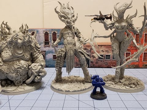 Creature Caster: King of Ecstasy unboxed and built up enough to paint!