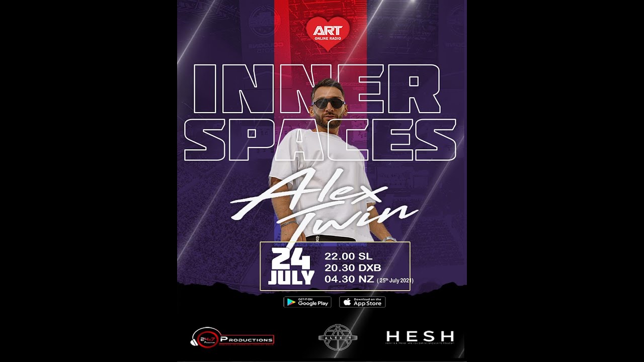 Watch INNER SPACES V27 WITH GUEST ALEX TWIN丨 ART Radio 丨ALEX - T on YouTube Watch INNER SPACES V27 WITH GUEST ALEX TWIN丨 ART Radio 丨ALEX - T on YouTube