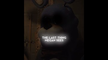 Megan thinks she’s tuff😭 #fnaf #shorts #fyp #edit #m3gan #phonk #viral fivenightsatfreddys #edits