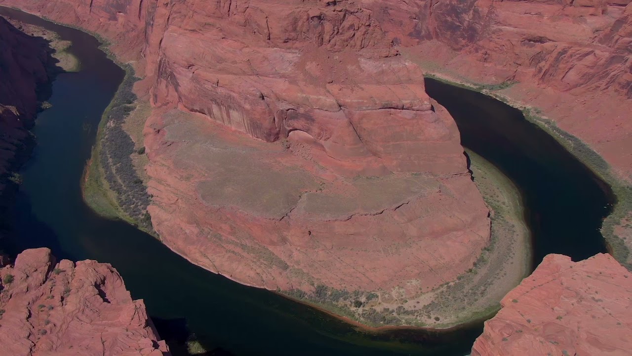 Horseshoe bend Drone YouTube