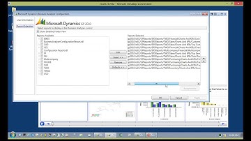 Microsoft Dynamics GP Business Analyzer Overview