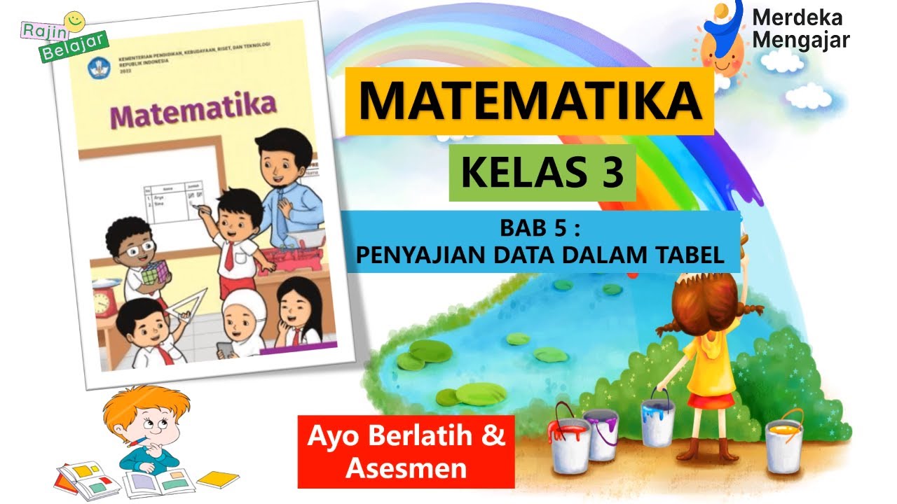 (Part 3) Matematika Kelas 3 SD Bab 5 : Penyajian Data dalam Tabel (Ayo ...