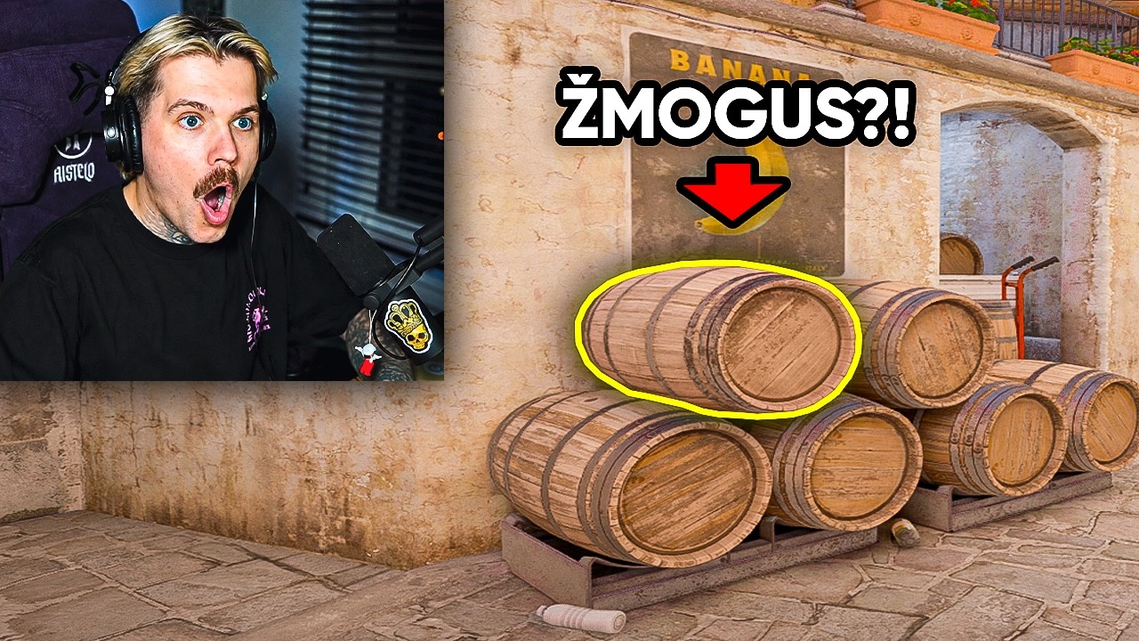GENIALI VIETA SLĖPTIS?! 🤯 | CS2 Prop Hunt