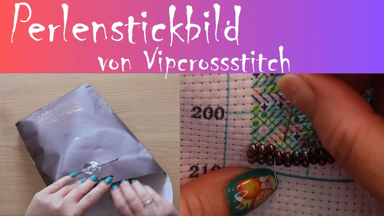 Unboxing Vipcrossstitch Perlensticken
