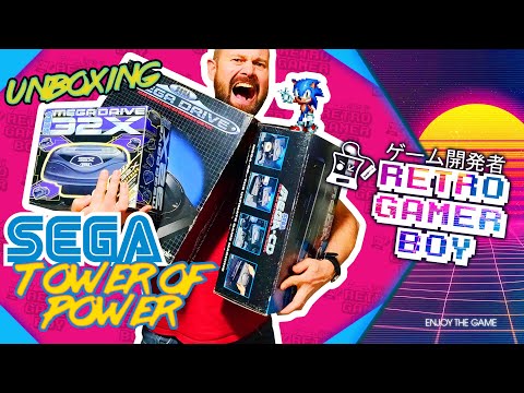 Sega Tower Of Power Unboxing - Genesis, Mega CD, 32X