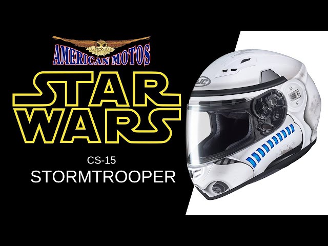 hjc cs-r3 stormtrooper helmet Unisex Adult Gloss Black Full Face 0856-0105-06 : Automotive HJC CS-R3 Star Wars Storm