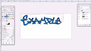 GIMP Text Tutorial | Combining different Effects