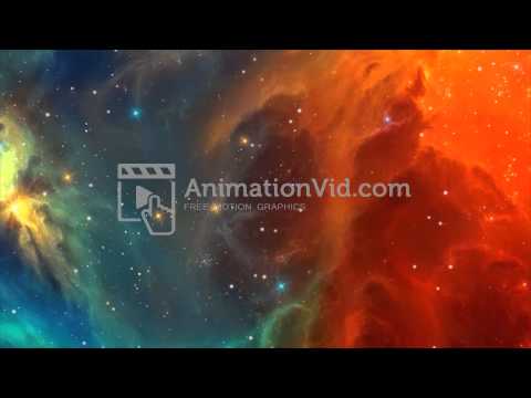 Entering Space Orbit Motion Background
