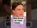 Millie Bobby Brown Reveals Her Pimple Patches #shorts #milliebobbybrown #milliebobbybrownviral