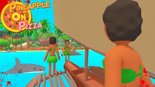 PINEAPPLE ON PIZZA [ALL Endings & Achievements] Full gameplay  No Commentary