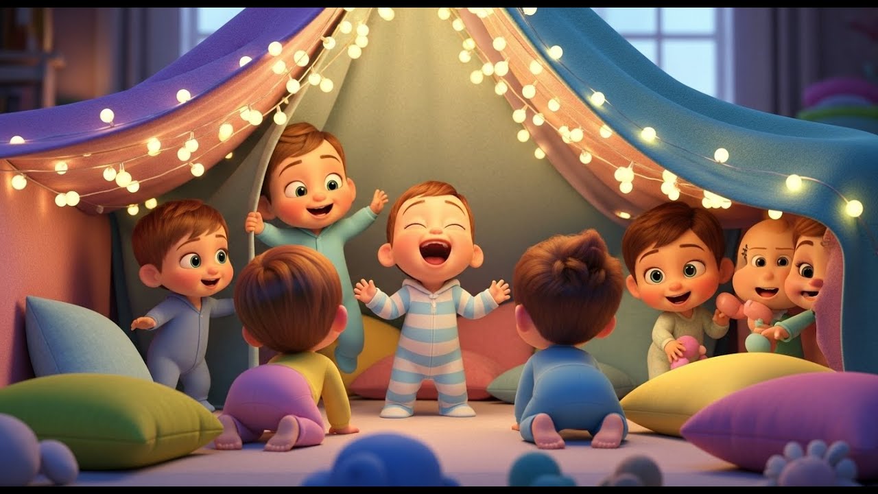 Cozy Blanket Fort Stories 🏰📖 Fun Storytime Song for Kids | Toddler Imagination Adventure