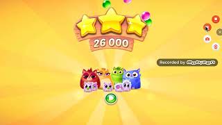 Cookie Cats pop level 7 16:9 score 26,000 3 stars