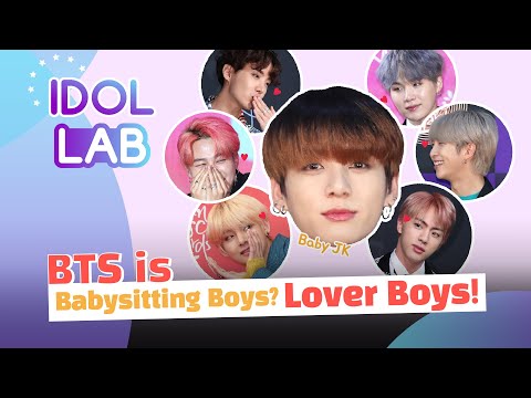 BTS, Babysitting Boys with Baby Jungkook (광대 자동 리프팅! 육아소년단 모음.zip)