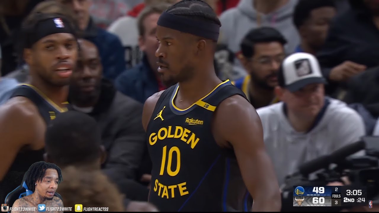 Butler Debut! FlightReacts To WARRIORS at BULLS | FULL GAME HIGHLIGHTS | February 8, 2025!