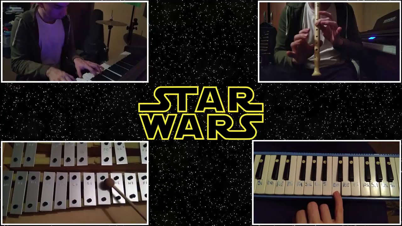 Star Wars's theme flauta, metalófono, melódica YouTube