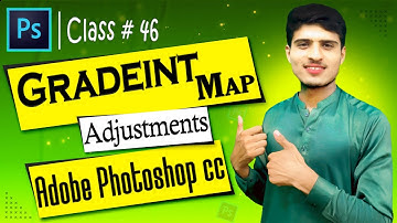 Gradient Map in Adobe Photoshop For Beginners Urdu\Hindi |Class - 46| By |Mr Technical Sheraz|