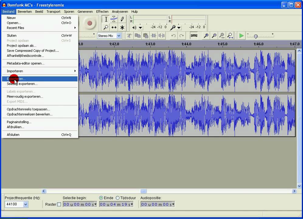 Первое Знакомство Audacity