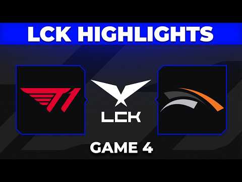 T1 vs HLE Game 4 Highlights | LCK Playoffs 2026 Lower Finals | T1 vs Hanwha Life Esports
