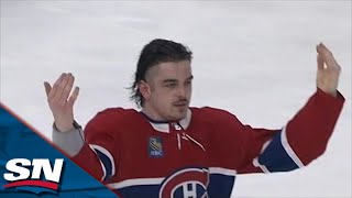 Canadiens' Arber Xhekaj And Predators' Tanner Jeannot Fire Up Crowd With Lively Fight