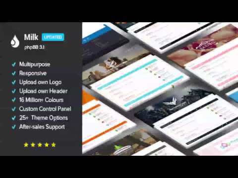 Milk - Multipurpose Responsive phpBB 3.1 Theme | Themeforest Website Templates and Themes
